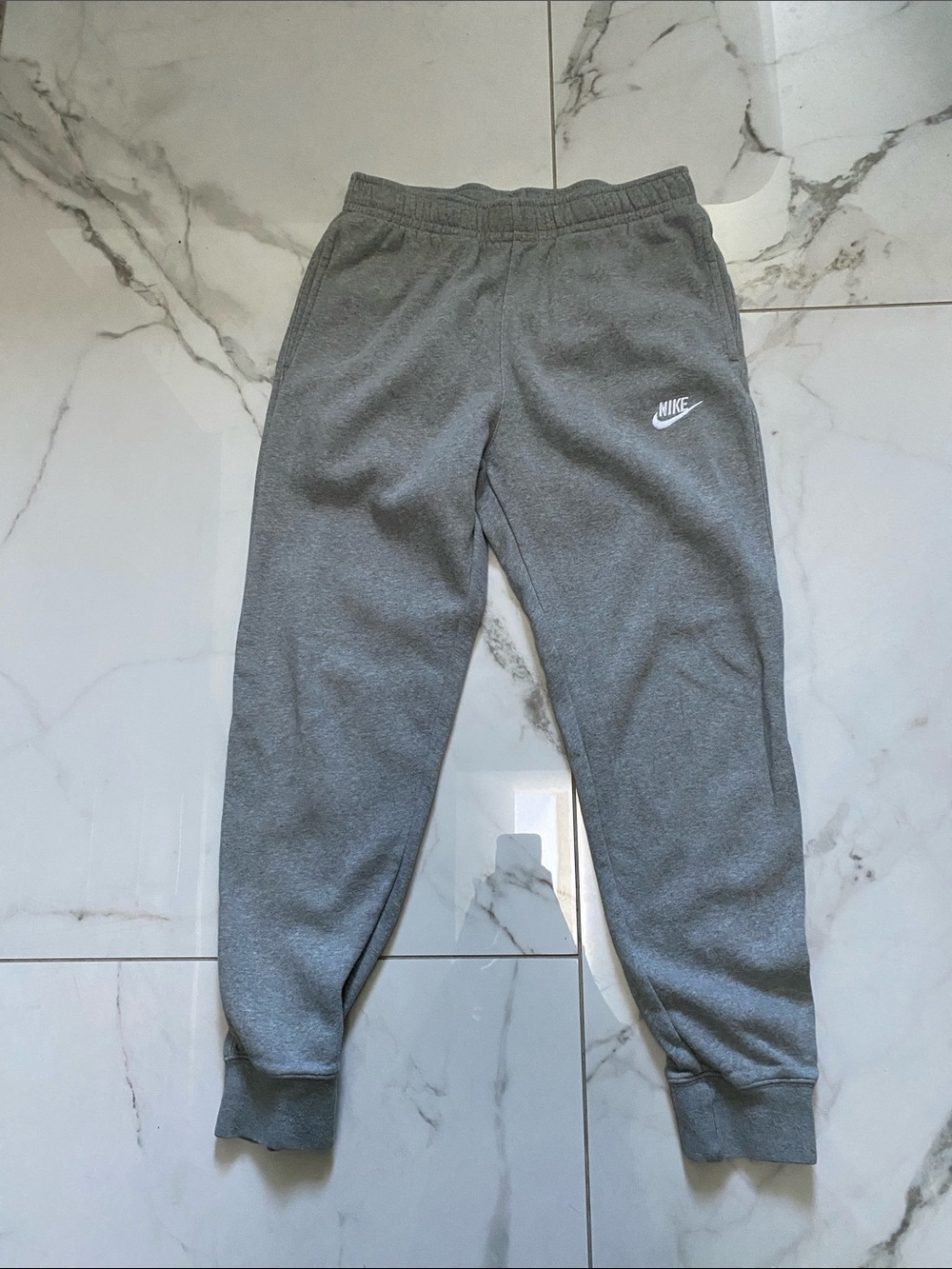 Nike Kids Gray Logo Sweatpants